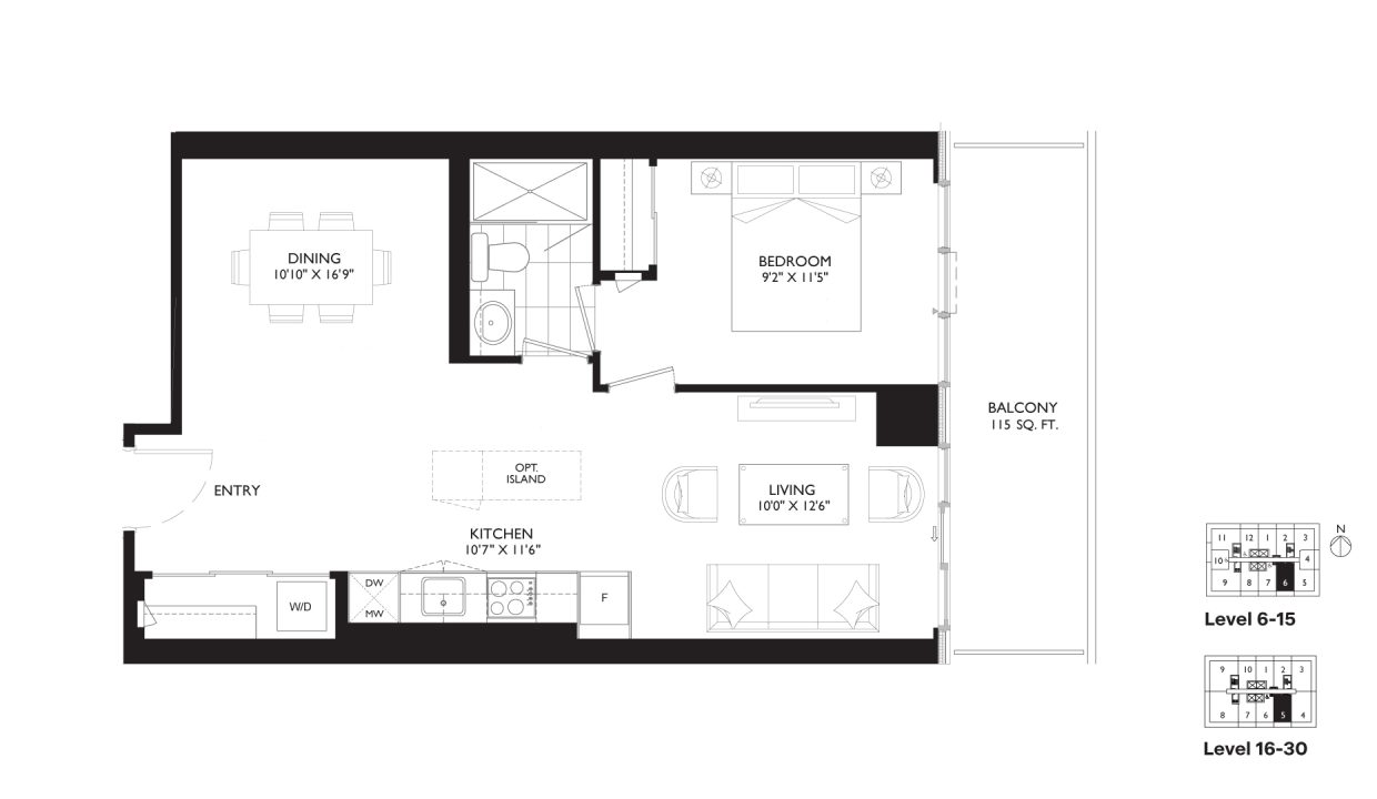 SixtyFive Broadway 1 Bedroom_1Q